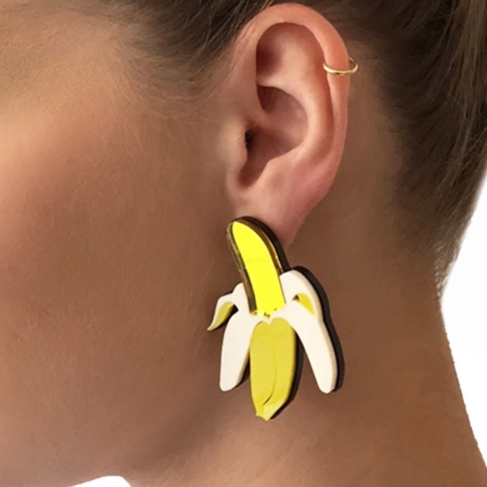 Go Bananas Statement Earrings
